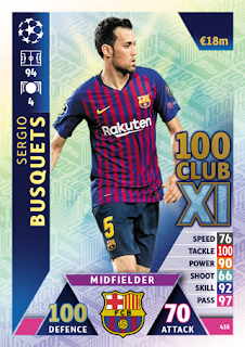 Match Attax UEFA Champions League 2018 2019 FC Barcelona Set