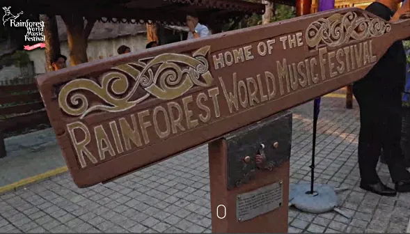 Next the Rainforest World Music Festival (RWMF)