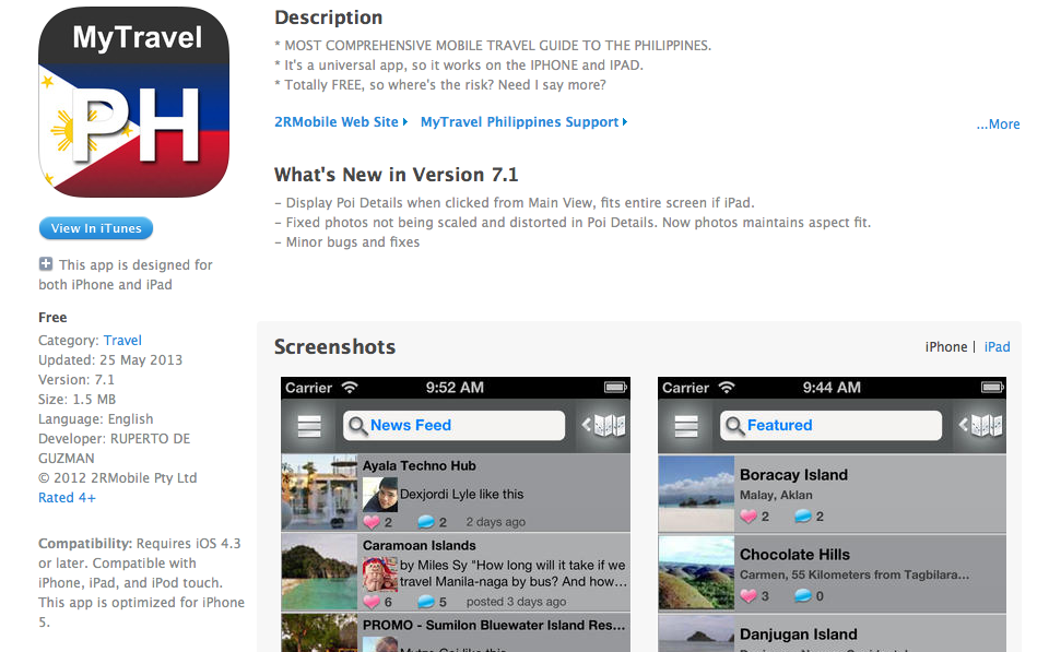 https://itunes.apple.com/ph/app/mytravel-philippines/id376830684?mt=8