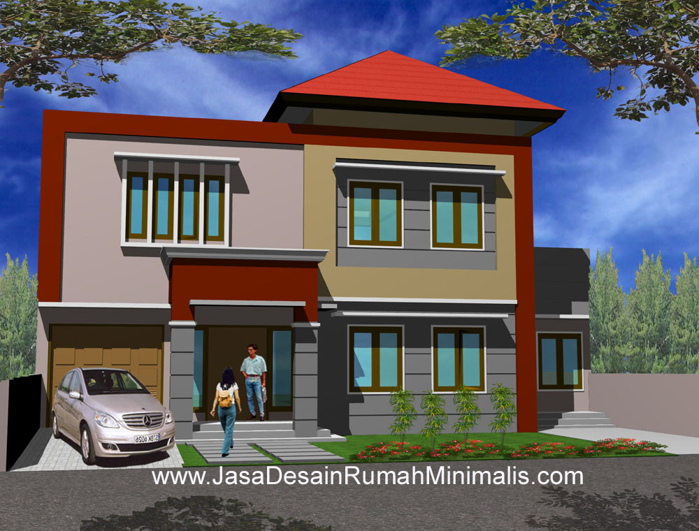 Desain Rumah Minimalis 2 Lantai di Jakarta