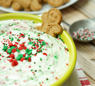 CHRISTMAS COOKIE DIP #dessert