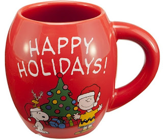 Peanuts Happy Holidays Christmas Mug