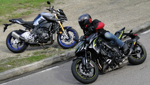 Duel Monstrous! Yamaha MT-10 SP Vs Kawasaki Z1000R