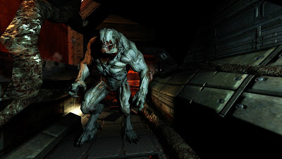 Doom 3 game footage 2