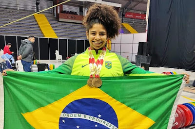 Laura Amaro quebra recorde brasileiro no Pan Americano