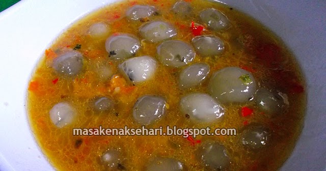  Resep  Seblak  Cilok Bumbu Kencur Kuah Pedas