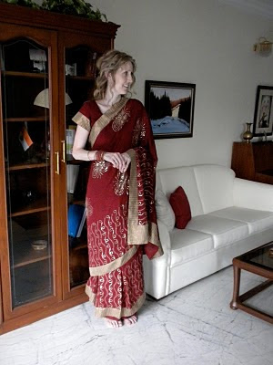 Me in a Sari