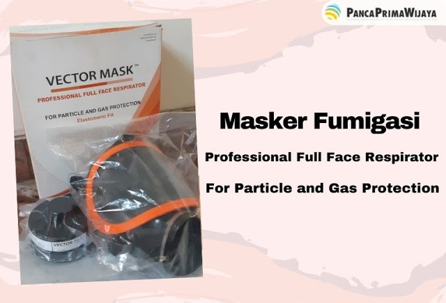 Masker Fumigasi Full Face Respirator, Bantu Lindungi Pernapasan Dari Partikel Beracun