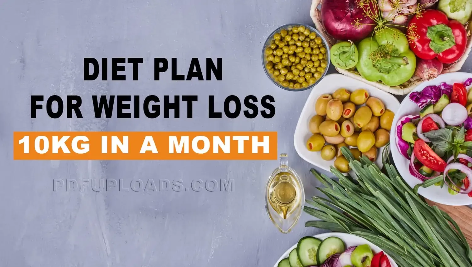 Hindi Diet Plan for Weight Loss 10kg in a Month PDF