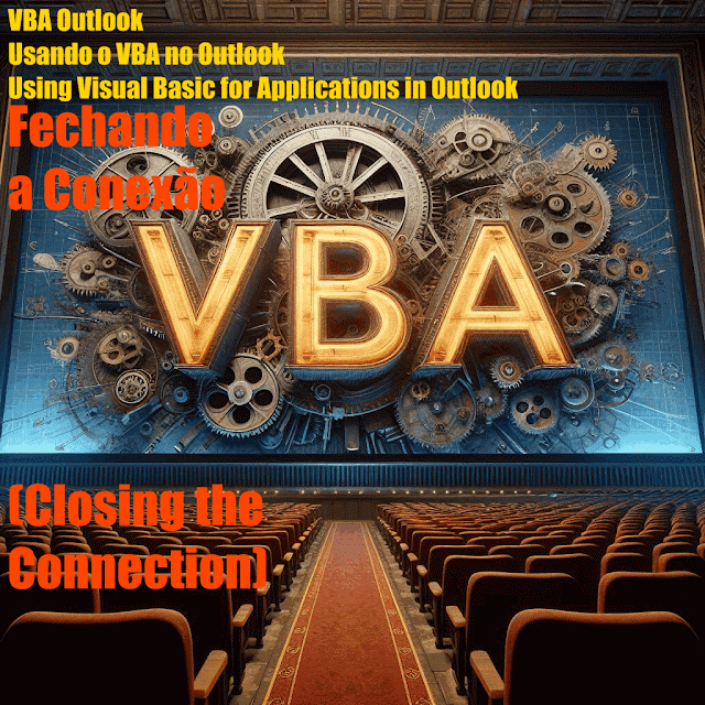 VBA Outlook - Usando o VBA no Outlook - Using Visual Basic for Applications in Outlook - Fechando a Conexão (Closing the Connection)