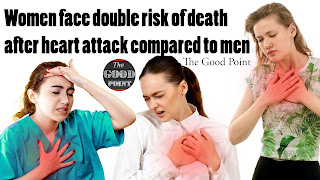 Women face double risk of death after heart attack compared to men