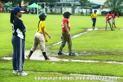 Kejohanan Sofbol MSS Sarawak 2013 di Miri