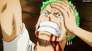 ワンピース アニメ 1062話 ロロノア・ゾロ Roronoa Zoro | ONE PIECE Episode 1062