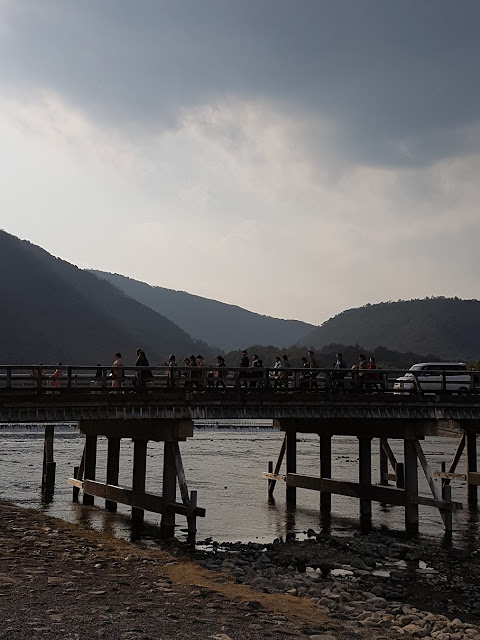 kyoto arashiyama togetsukyo bridge