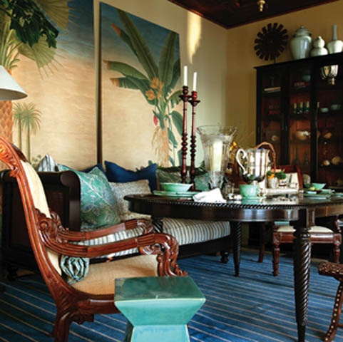 Eye For Design  Tropical British Colonial Interiors
