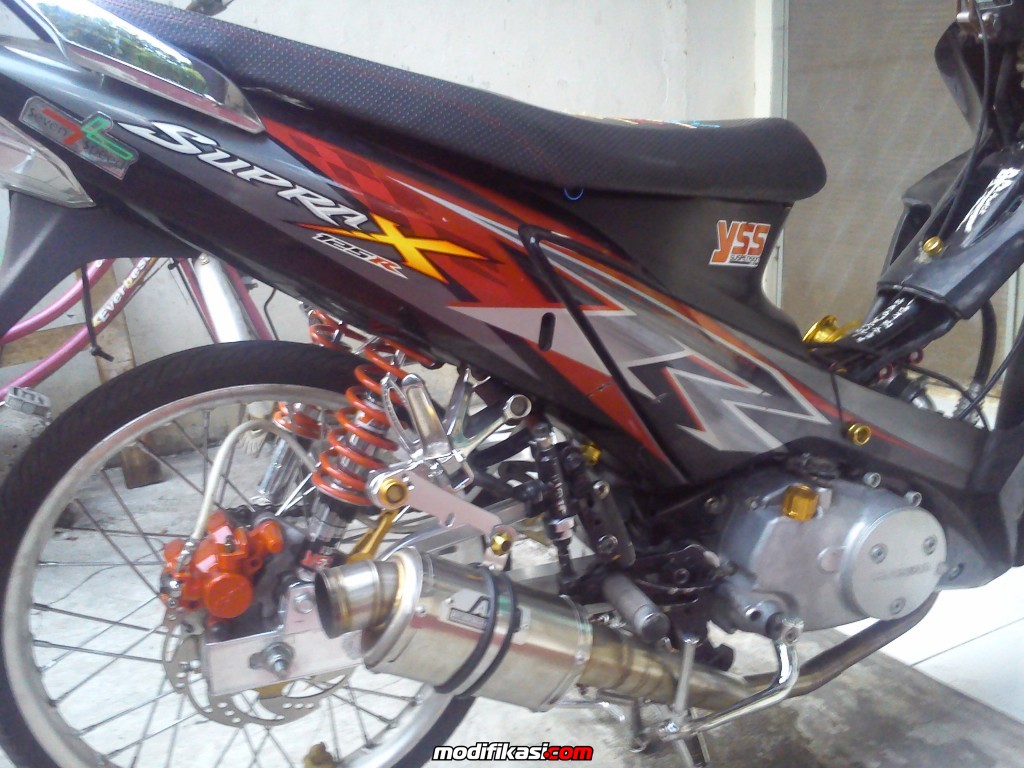 Koleksi Modifikasi Motor Supra X 125 Touring Terlengkap Palm