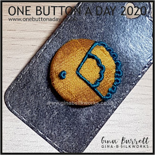 One Button a Day 2020 by Gina Barrett - Day 104 : Cynosure