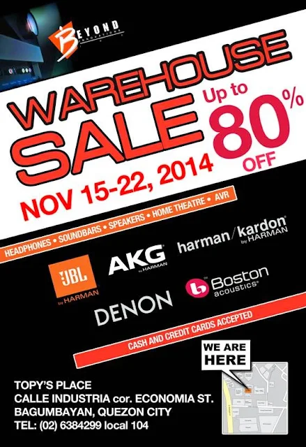 JBL, Harman Kardon, AKG, Denon Warehouse Sale