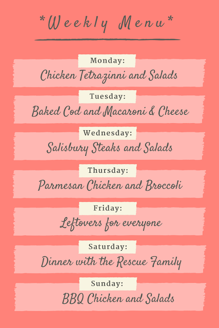 Weekly Menu