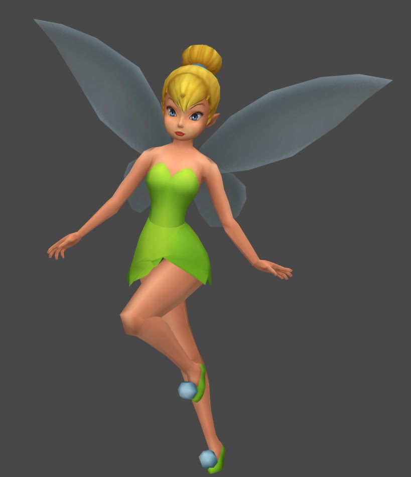 Tinkerbell Paper Model