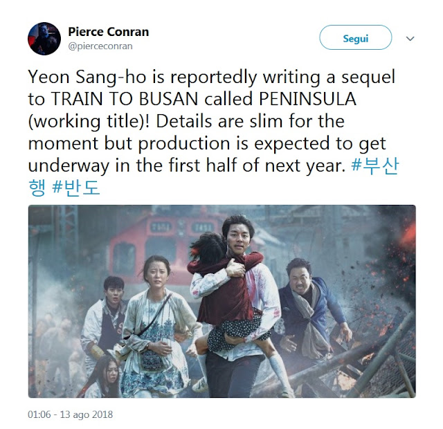 Il tweet del producer Pierce Conran