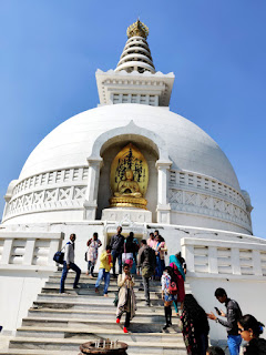 Vishva Shanti Stupa Rajgir