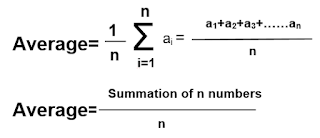 Average of numbers