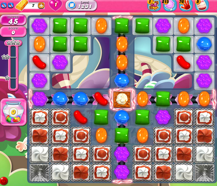 Candy Crush Saga 1231