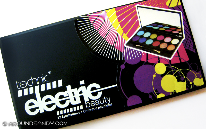 Technic electric eyes palette paleta sombras