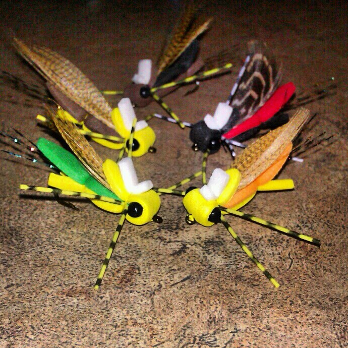 Flies for bass and panfish