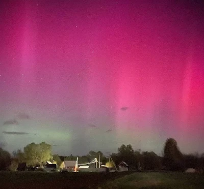 Nordlichter in Russland