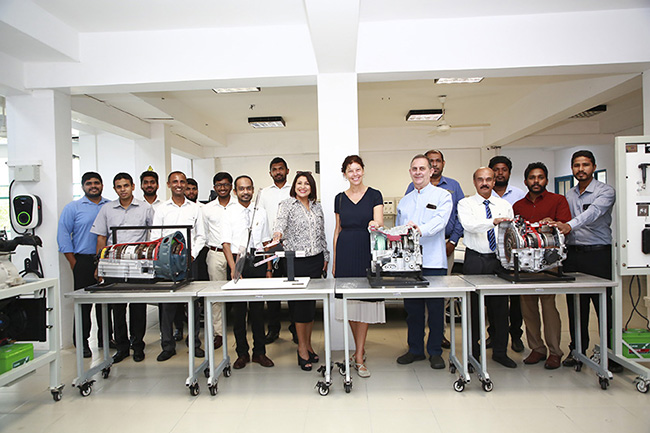 DIMO Academy for Technical Skills provides Training and Equipment to CGTTI and SLGTI