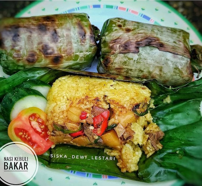 Resep Rumahan  NASI KEBULI BAKAR 