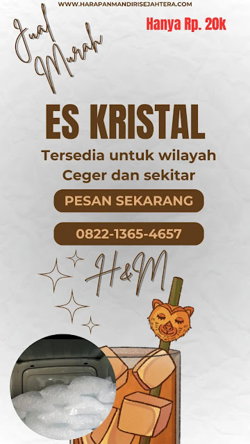 JUAL ES KRISTAL MURAH BINTARO TANGSEL