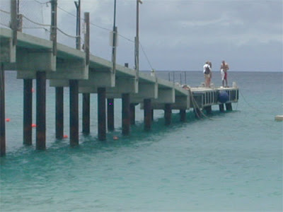 pier in barbados