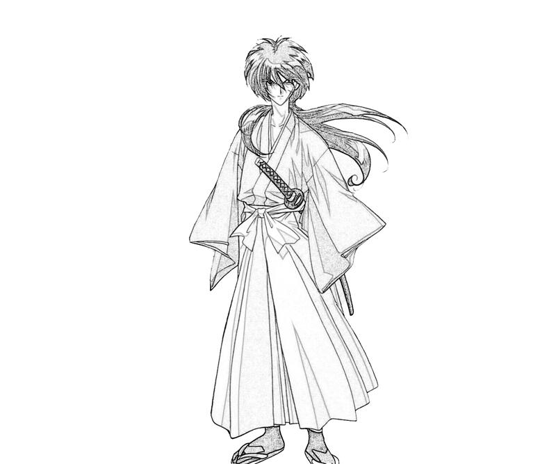 printable-rurouni-kenshin-himura-kenshin-profil_coloring-pages