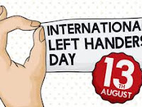 International Left Handers Day - 13 Days.
