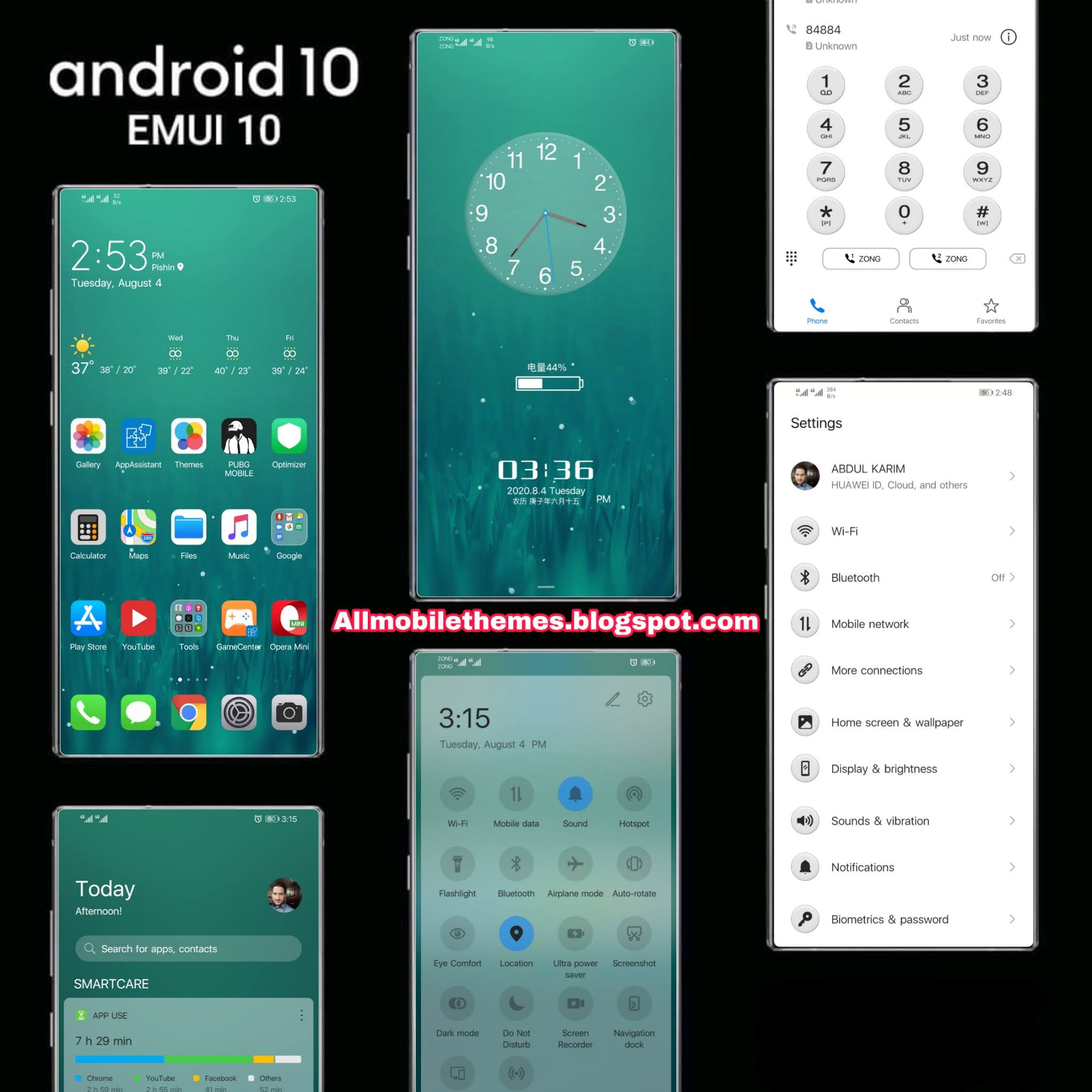 Refreshing Theme For EMUI 10/9 And Magic UI 3/2 Features