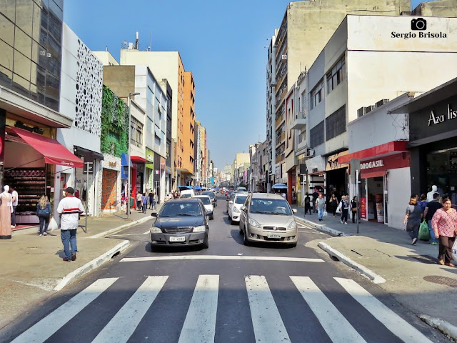 Vista de trecho da Rua José Paulino - Bom Retiro - São Paulo