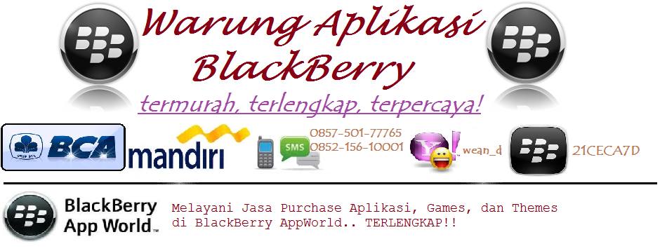 Warung Aplikasi Blackberry