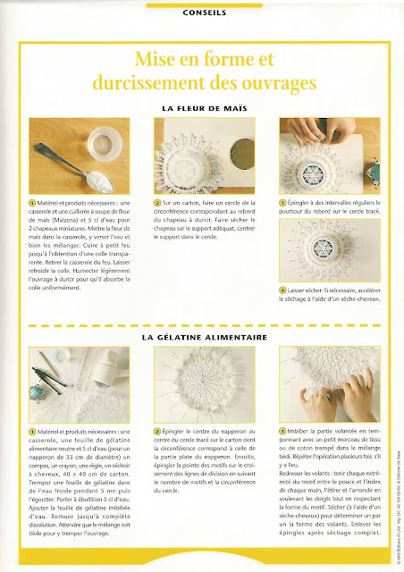 mise en forme des ouvrages au crochet 2 