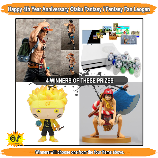 Otaku Fantasy, Fantasy Fan Leogan, Fantasy Fan, Otaku, contest, 4th year anniversary, Facebook event