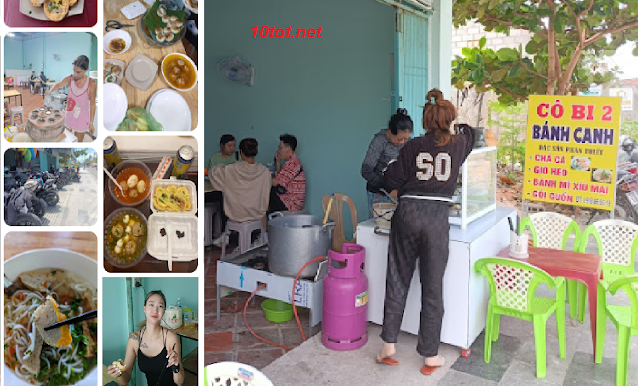 Hàng bánh canh Cô Bi – Quán bánh chả cá ngon ở Phan Thiết