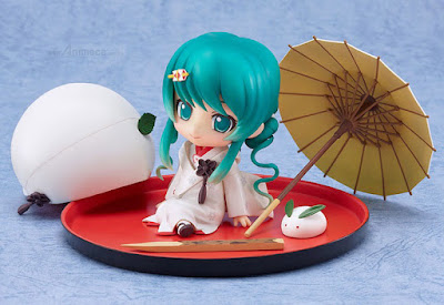 Figura Snow Miku Strawberry White Kimono Ver. Edición Limitada Hatsune Miku Vocaloid Nendoroid Good Smile Company