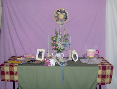  Fashioned Dresses   Girls on This Is The Table  Complete With Lovely Decorations That