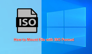 How to Mount File with ISO Format