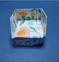 sillón origami