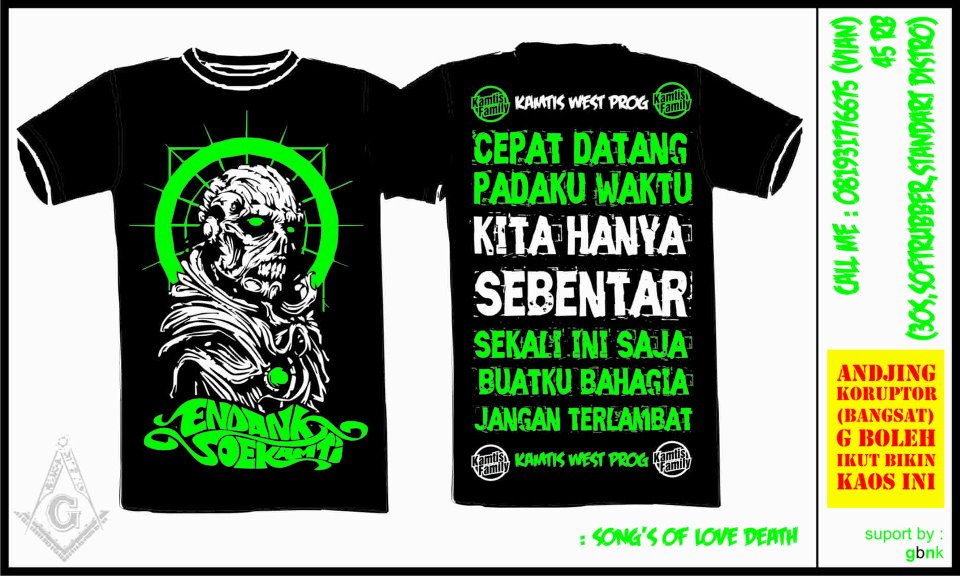  endank  soekamti  JUAL DESAIN  KAOS 