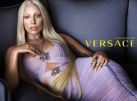 Lady Gaga is in the New Face of Versace