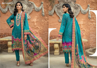 Pakistani Firdous Digital Printed  Lawn Chunri Collection Summer 2021